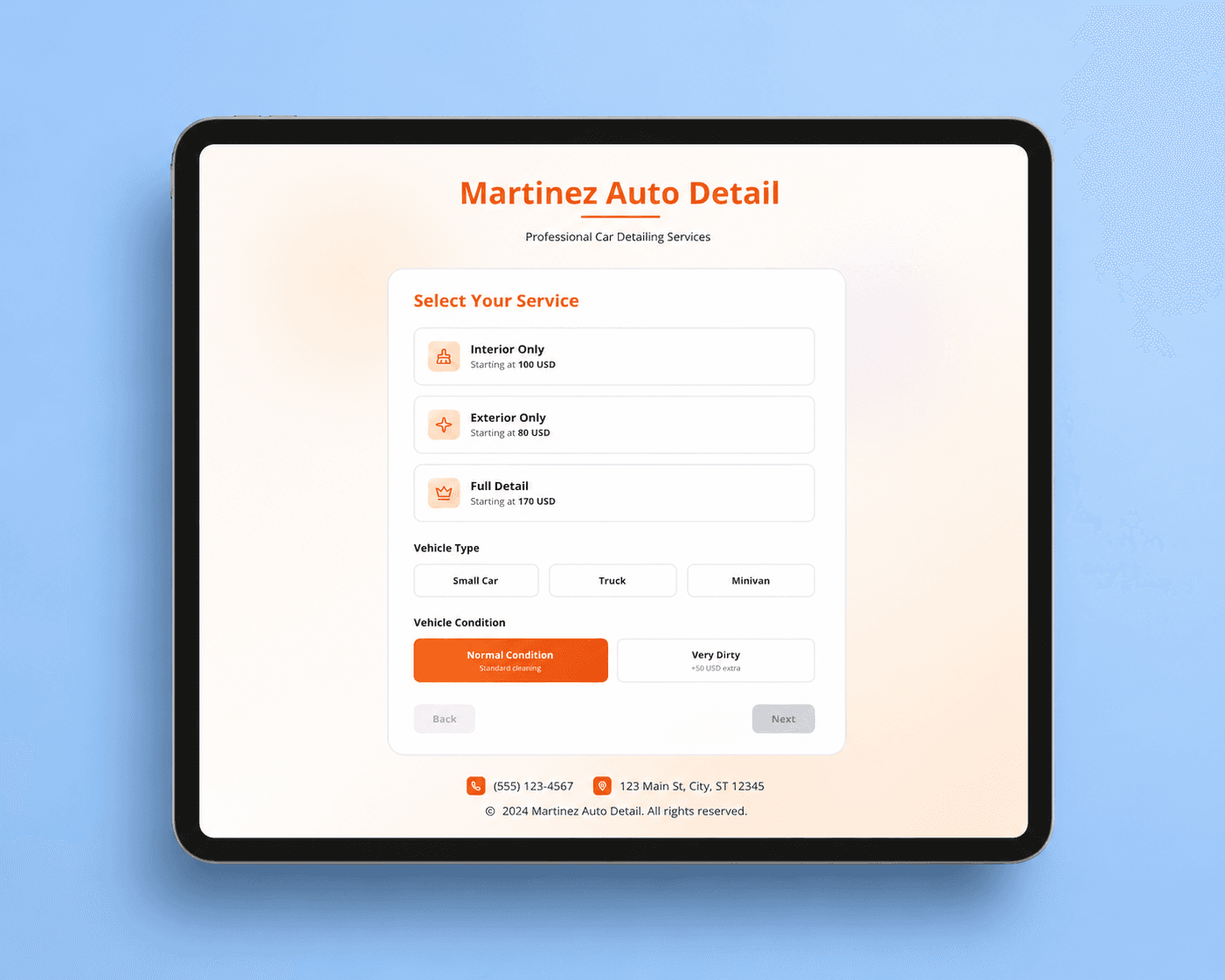 Martinez Auto Detail demo